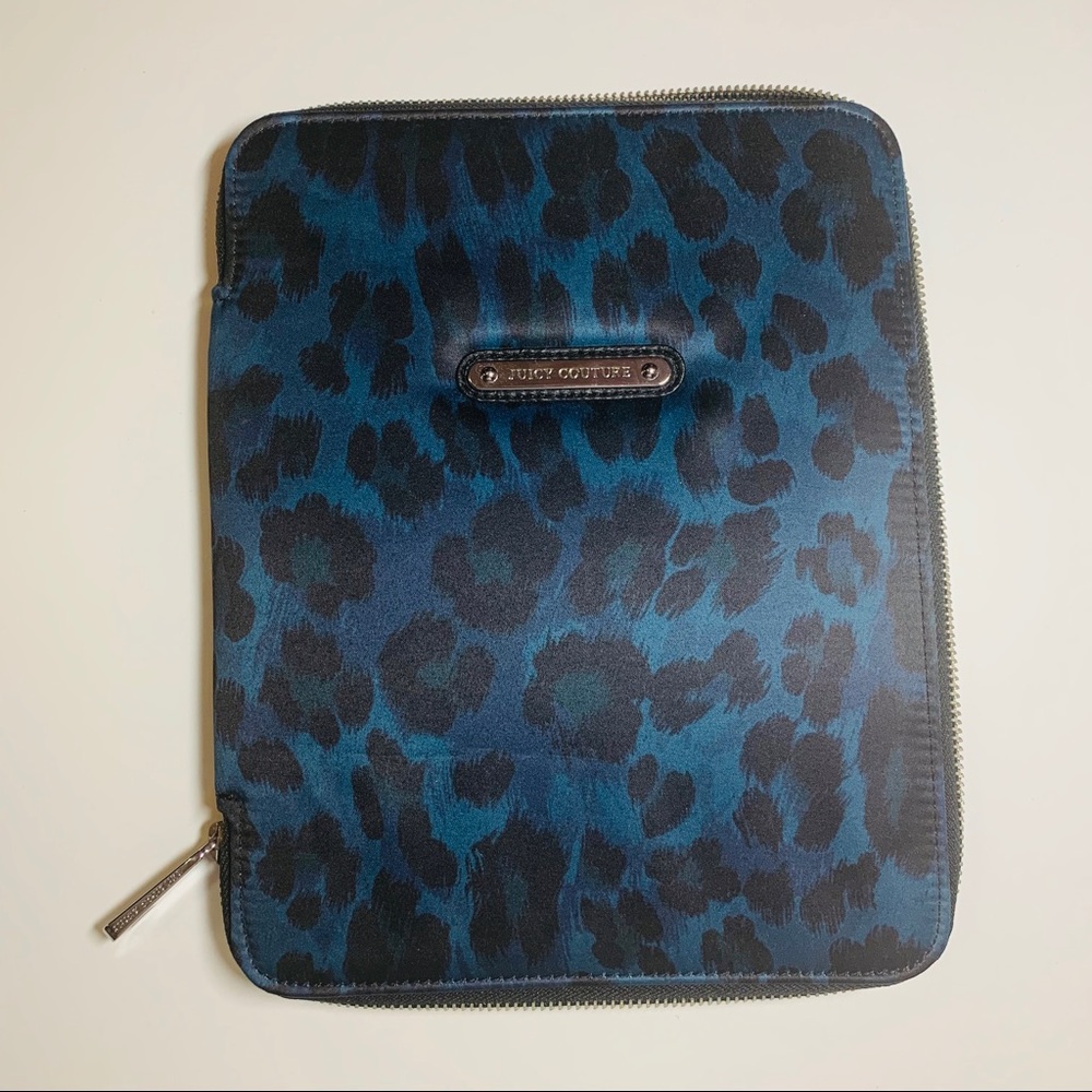 Juicy Couture zip up iPad case